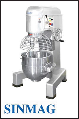 Sinmag Clutch System Planetary Mixer Series